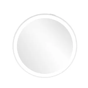 Miroir de maquillage Miroir de courtoisie avec lumières Compact Poche Maquillage Miroir à main Logo Rond Grossissant Led Portable Écran tactile Mignon