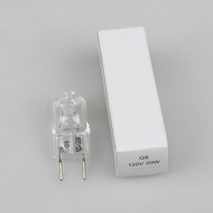 Lámpara Halógena Transparente Esmerilada <span class=keywords><strong>JC</strong></span> G8 de <span class=keywords><strong>20W</strong></span> 120V 230V, HAL-G8, Buen Precio - Product Image 4