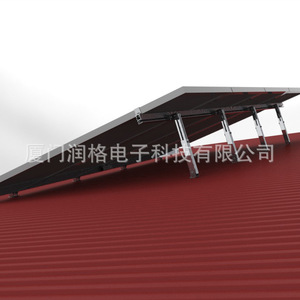 อุปกรณ์ยึดแผงโซลาร์เซลล์แบบ B สำหรับหลังคาลูกฟูก ทำจากอลูมิเนียม - Product Image 3