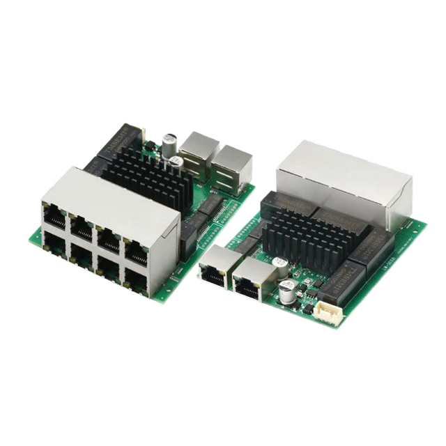 Gigabit Ethernet Switch PCB 8/10 Port 1000Mbps Network Switch Board Module for Gaming OEM ODM