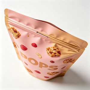 Custom Glossy Printed Heat Seal Stand up Pouch Moisture-Proof for PE Laminated <b>Nuts</b> Bag for Food Storage - Product Image 4