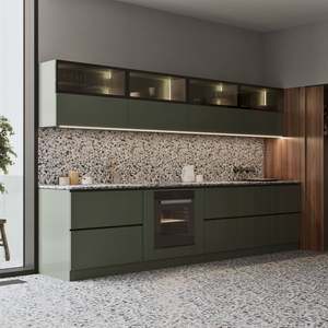 SANTOPOVA Home Small Kitchen <b>Cabinet</b> Modern Import Pullout Kabinet Kitchen Design Furniture Kitchen - Product Image 3