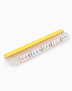 Tuiles de Mahjong Américaines de Collection - Édition Pippa |   Collection florale jaune en acrylique de luxe à 4 couches pour les médias sociaux - Product Image 5