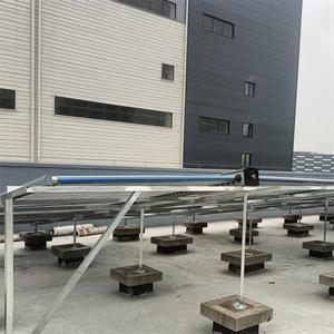 Evacuated Tube Solar Water <b>Heater</b> 50 Tubes Stainless Steel Thermosyphon Passive Flat Ground Installation Energy Saving - Product Image 1