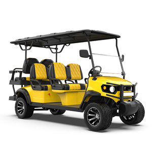 รถกอล์ฟไฟฟ้าแบบยกสูง 4x4  แบตเตอรี่ลิเธียม พร้อมพลังงานแสงอาทิตย์  2 4 6 ที่นั่ง - Product Image 4