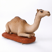 Promotion : Chameau Animatronique Réaliste Grandeur Nature de Haute Qualité, Personnalisable et Fait Main pour l'Extérieur et l'École