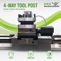 Système de commande GSK CK6150 pour tour CNC avec 8 porte-outils pour tournage horizontal de précision à grande vitesse, à charge moyenne, à banc plat