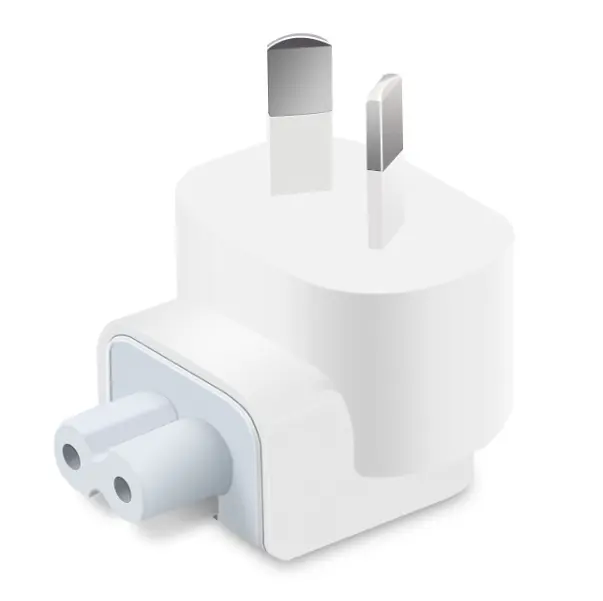 AC Duck Head Power Charger EU Wall AC Plug Adapter for Macbook Pro Air Electrical Charger Head Duck