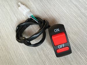 Accesorios para Motos, Interruptor de Doble Destello de Emergencia para Motocicleta/Bicicleta Eléctrica, Interruptor de Luz LED Estroboscópica de 2 Cables - Product Image 3