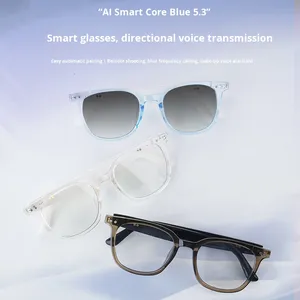 Gafas Inteligentes Bluetooth 2026 con Lentes Fotocromáticas, Auto-Tintado, Anti-Luz Azul, Gafas de Sol con Audio <span class=keywords><strong>para</strong></span> Oficina y Viajes GS07 - Product Image 1