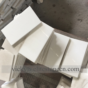 Carrelage en marbre blanc chinois, pierre naturelle, taille personnalisée, Grèce, marbre blanc pur Thassos, prix des carreaux de marbre blanc pour sols et murs - Product Image 2