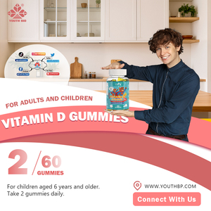 Complément alimentaire écologique en gommes à la vitamine D3 pour maintenir des dents fortes chez les personnes des régions haute latitudes, dose quotidienne 400 UI - Product Image 6