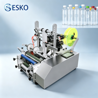 Machine d'étiquetage de bouteilles rondes ESKO de haute qualité ou applicateur d'autocollants auto-adhésifs pour bocaux en verre, vin, bière, contenants en PET