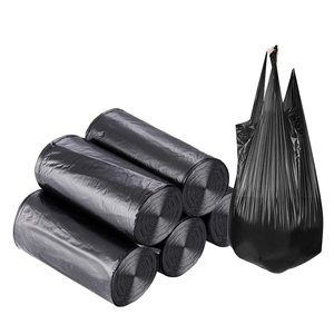Sacs poubelles personnalisés 4, 8, 13 gallons, sacs en plastique épais à cordon de serrage, transparents, parfumés à la lavande - Product Image 3