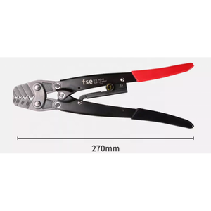 Pince à sertir manuelle HS-8, pince à sertir pour bornes nues non isolées pour câblage électrique - Product Image 3