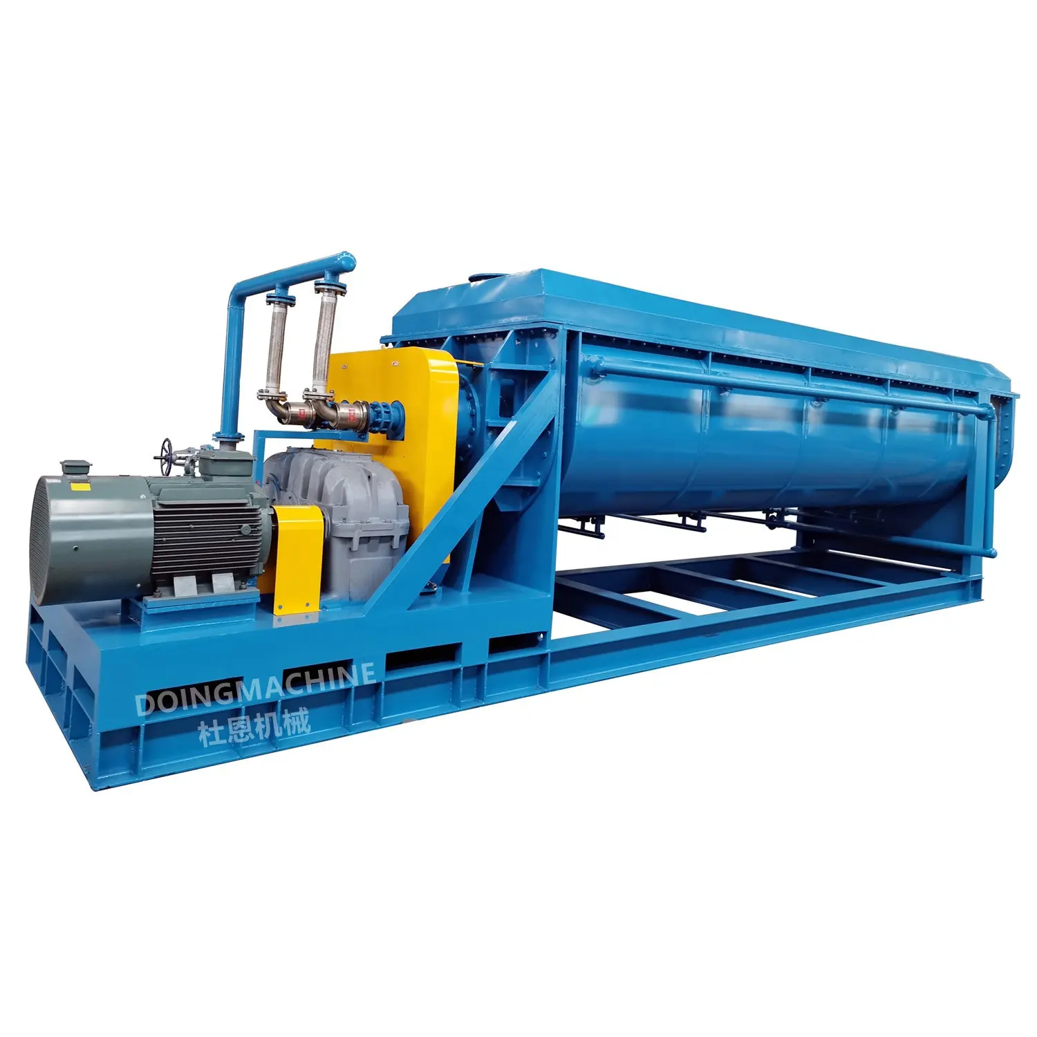 China KJG series sewage sludge paddle dryer