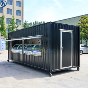 Chariot alimentaire compact de <span class=keywords><strong>petite</strong></span> taille, mini-cantine mobile pour emplacements en rue étroite - Product Image 5