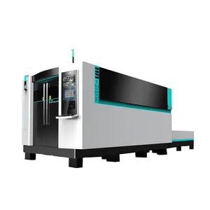 Laser de Fiber d'acier inoxydable de coupe de machine de commande numérique par ordinateur pour l'acier au carbone en alliage