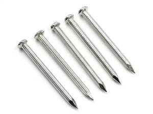 Clous à béton à tige annulaire ou à tige spirale en zinc bleu, 1 pouce, 2 <span class=keywords><strong>pouces</strong></span>, 3 <span class=keywords><strong>pouces</strong></span> - Product Image 1