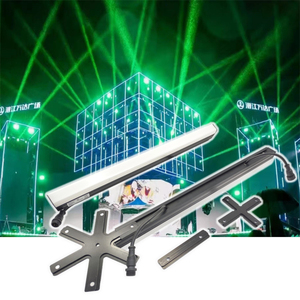 Многонаправленный тонкий светодиодный линейный светильник-балка IP65 RGB с голосовым управлением, DMX512, синхронизацией с музыкой, для сцены и свадеб, высокий CRI 95 - Product Image 1