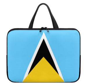 Sac pour ordinateur portable avec drapeau de Saint-<span class=keywords><strong>Vincent</strong></span>-et-les-Grenadines, étui mince pour ordinateur portable avec fermeture éclair de qualité supérieure, sac portable pour ordinateur portable pour tablettes - Product Image 4