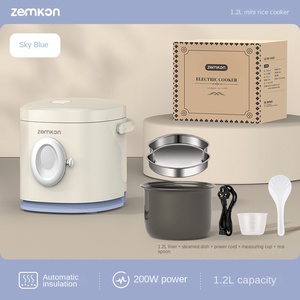 Cuisinière à <span class=keywords><strong>riz</strong></span> électrique Zemkon 1,2 L, petite, <span class=keywords><strong>pour</strong></span> 1 à 2 personnes, foyer, dortoir, mini, <span class=keywords><strong>pour</strong></span> <span class=keywords><strong>une</strong></span> <span class=keywords><strong>personne</strong></span>, avec tasse à mesurer - Product Image 5