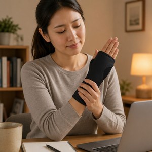 金属腕部夹板腕部支撑力量包裹护具手绷带男女腕部护具 - Product Image 3