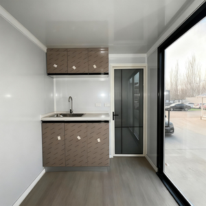ZENO Vente Directe Remorque Conteneur Préfabriqué Petite <span class=keywords><strong>Maison</strong></span> sur Roue Lumière En Acier Préfabriqué Portable Salon <span class=keywords><strong>Maison</strong></span> Portable - Product Image 4