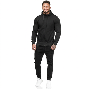 Conjunto Deportivo Unisex de Invierno 100% Algodón, Estilo Urbano, Lavado Ácido, Estampado Animal, 2 en 1, Superventas - Product Image 1