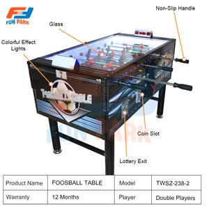 Máquina de Futbolín Interactiva de 2 Jugadores, Operada con Monedas, de Metal Estándar, <span class=keywords><strong>para</strong></span> Hogar, Oficina, <span class=keywords><strong>Bar</strong></span>, Diversión y Entretenimiento, Venta al Por Mayor - Product Image 5