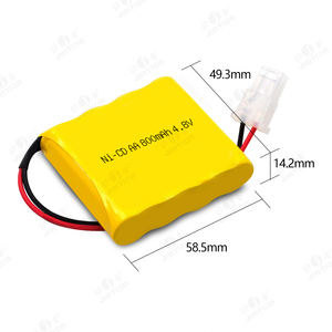 800mah <span class=keywords><strong>4.8v</strong></span> <span class=keywords><strong>Nicd</strong></span> סוללה ניקל קדמיום לליתוניה ELB-4865N elb4865n 277elnf lesb1r nic0546 מותאם אישית-123 osa43a - Product Image 2