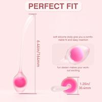 Ensemble de boules de Kegel en silicone S-Hande, boules Benoit Ben Wa, appareil d'exercice de Kegel, appareil d'exercice du plancher pelvien et des muscles abdominaux pour femmes