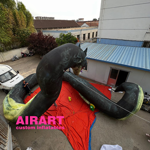 Страшный надувной шар питона, гигантская надувная модель змеи для украшения событий на Хэллоуин - Product Image 5