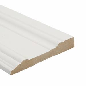 PRIMEWERKSプライムスプリットドアジャムコーティングコーニス成形天井ホワイトプライムMdfベースボード木材成形 - Product Image 3