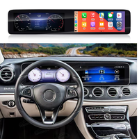 UPSZTEC Écran double 24,6 pouces W463 W218 W213 CLA Autoradio Android GPS Lecteur multimédia pour Mercedes Benz a E CLS Classe G