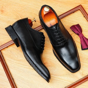 Nuevos Zapatos Casuales de Cuero para Hombre, Zapatos de Oficina con Punta en Pico, Zapatos de Negocios de Moda Otoñal de Piel Vacuna, Suelas Flexibles - Product Image 4