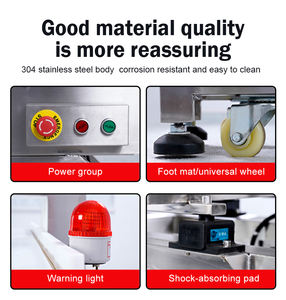 Gıda üretimi için akıllı akustik-optik Alarm ile yüksek doğruluk dijital paslanmaz çelik gıda <span class=keywords><strong>Metal</strong></span> dedektörü - Product Image 4