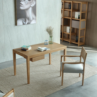 Chaise de lecture de loisirs avec accoudoir dossier cadre en bois de frêne chaise simple avec siège coussin en tissu pour salon hôtels