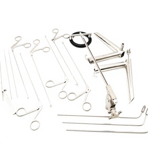 Set de Laringoscopia Manual Autoajustable, Kit de Instrumentos Laringeoscopios ORL, Soporte para Laringoscopio de Acero Inoxidable Alemán para Quirófano - Product Image 1
