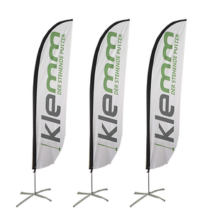 لافتات راية للشاطئ بشعار تروجي لأعلام الإعلانات المخصصة لافتة إعلانية - Product Image 6