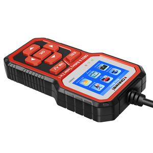 בודק סוללות לרכב 12V 100-1100 CCA כלי בדיקת עומס תא רע לרכב מנתח דיגיטלי בודק לאופנוע משאית רכב - Product Image 4