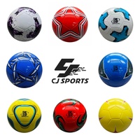 Balón de Fútbol Marca CJ, Envío Inmediato, Uso Interior/Exterior, Precio de Fábrica al por Mayor, Cosido a Máquina, Regalo Promocional, Publicitario