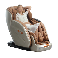 Fauteuil de massage à airbag pour le corps entier, zéro gravité, vente premium OEM, fauteuil inclinable zéro gravité, rail SL, coussin chauffant, fauteuil de massage