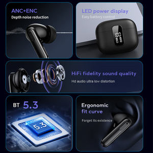 Audífonos Inalámbricos <span class=keywords><strong>Bluetooth</strong></span> al por Mayor, Pantalla Digital con Indicador de Batería, Audífonos para Juegos, Audífonos Tws - Product Image 4