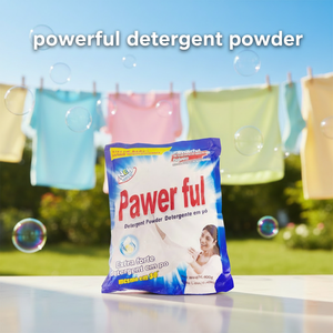 Detergente en Polvo para Lavandería de Alta Espuma, Precio Bajo, Paquete de Fábrica OEM, Venta al por Mayor a Granel en África - Product Image 2