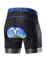 Pantalones Cortos de Ciclismo para Hombre ARSUXEO, Ropa Interior de Secado Rápido con Acolchado de Gel 5D para Ciclismo, Forro para Bicicleta de Montaña