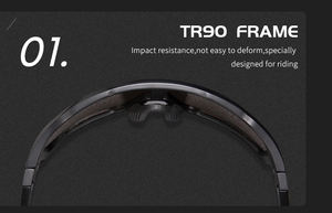 <span class=keywords><strong>KAPVOE</strong></span>-<span class=keywords><strong>gafas</strong></span> de sol TR90 <span class=keywords><strong>fotocromáticas</strong></span> para ciclismo, lentes de sol deportivas con protección ocular para interiores y exteriores, color azul y rojo, 2023 - Product Image 4