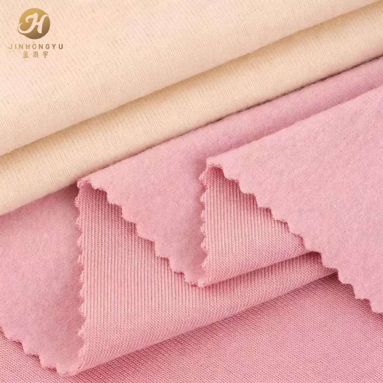 Luxury Mousse Soft Fabric Sheep Cashmere Touch 260gsm Viscose Cotton Acrylic Spandex Blend 175cm Wide Stretch Knit for Pajamas