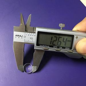 عدسات كروية محدبة مستوية بقطر 15 مم مع طلاء <span class=keywords><strong>AR</strong></span>، نطاق 650-1050 نانومتر، عدسات LED كروية محدبة من الزجاج البصري للمصابيح اليدوية - Product Image 4