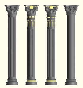 2025 Giao hàng nhanh chóng sẵn sàng chứng khoán bê tông khuôn đúc Roman cột trụ cột nhà xi măng cực nhựa trang trí bài đúc sẵn hình thức - Product Image 2